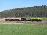 Olloy sur Viroin, am 24-04-2010    Diesellok : 6086 (ex- SNCB)  Dampflok :  Elna  158  Triebwagen : 201-211 (ex-CFL)