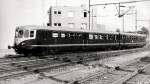 Luxemburg, Bahnhof Bettemburg, luxemburgischer Doppeltriebwagen  Westwaggon  Serie Z200.