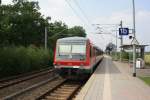 628 544, steht zur Abfahrt nach Walsrode in Bennemhlen am 20.05.2011 bereit.
