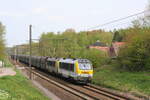 Belgiën
Loks 3020 von CFL und 13xx von SNCB ziehen einem Kohlezug im Sint-Joris-Weert
16/4/2011