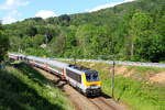 Belgiën 
Lok 3016 vom CFL zieht einem Personenzug Liers - Luxembourg, in Stoumont. 
8/6/2019