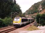 3008 mit IR 117 Liers-Luxembourg bei Salmchteau am 23-7-2004.