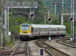 Bedingt durch Gleisbauarbeiten zwischen Kautenbach und Ettelbrck, war am 29.08.10 fr den IR 113 aus Liers im Bahnhof von Clervaux Schluss.