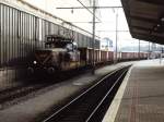 3617 mit Gterzug auf Bahnhof Luxembourg am 8-4-2000.