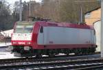 Lok 4004 abgestellt in Troisvierges am 20.11.04.