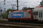 CFL E-Lok 4013 verlsst den Bahnhof Bettemburg richtung Esch - Alzette. Dies ist die Werbelok zum Kulturjahr 2007 von Luxemburg und der angrenzenden Region. Aufgenommen am 17.09.2007.