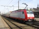 CFL 4013 ist 26. Januar 2006 steht im Luxemburg Hauptbahnhof.  Sie ist CFL srie 4000, BR 185.1.