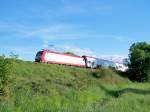 Der Regionalexpress von Luxemburg nach Wittlich kurz vor seinem Ziel aufgenommen am 03.05.2011. Das zur Zeit modernste Material auf der Moselstrecke wird von der luxemburgischen CFL gestellt.