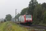 CFL 4018 fhrt am 4. August 2011 um 14:38 Uhr mit einem Gterzug durch Reindorf