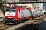 4020 steht im Bahnhof von Luxembourg; 08.10.2006