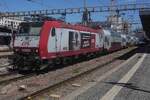 CFL 4009 warnt am 22 Mai 2026 in Luxembourg Gare gegen unsinniges Verhalten beim Bahn�berg�nge.