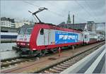 Ich kann auch noch eine CFL Werbelok beisteuern: 4013 in Luxembourg (Stadt) am 13. März 2008