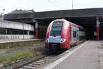 METZ (Département Moselle), 21.06.2023, Zug 08 der CFL als TER88523 nach Nancy bei der Ausfahrt aus Metz-Ville