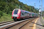 CFL 2223 verlässt Cruchten als RB von Diekirch nach Luxembourg Ville. (06.09.2023)