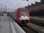 Dieser Triebzug verlsst den Bahnhof von Luxemburg in Richtung Abstellplatz am 05.11.07. 