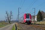 . Vorfrhling in Luxemburg - Der Schock sass tief, als wir heute den schnen alten Baum an der Bahnstrecke zwischen Lintgen und Mersch sahen. Er wurde fast aller seiner ste beraubt, die nun als einen Haufen Abfall daneben liegen.

Die Computermaus Z 2222 fhrt als RB 3239 Wiltz - Luxembourg in der Nhe von Rollingen an dem einstigen Prachtstck von einem Baum vorbei. 11.03.2014 (Jeanny)
