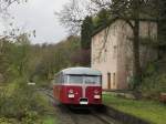 AMTF Z 151 am 3. Oktober 2013 bei seiner ersten Publikumsfahrt nach erfolgter Restaurierung in Rodange.