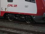 Detail des Steuerwagens 087 der CFL am 09.12.2008 im Bahnhof Bautzen
