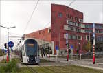 Das Gebude der Nationalbibliothek in der Avenue John F.