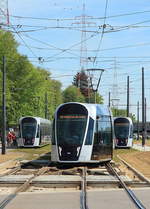 Seit dem 10.12.2017 verkehrt in Luxemburg wieder eine Straßenbahn, die momentan von der Rout Breck-Pafendall zur Luxexpo führt, in den nächsten Jahren sind Erweiterungen zum Luxemburger