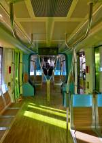 Das Interieur des zuknftigen CAF Urbos von LUXTRAM S.A.