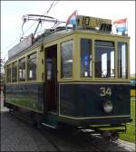 Wre es nicht wunderschn, wenn in der Stadt Luxemburg auch wieder eine Straenbahn fahren wrde! Beim Straenbahnmuseum muss sie sich mit einer Strecke von 200 Metern begngen und das auch nur zu besonderen Anlssen. Bild aufgenommen am Tag der offenen Tr anlsslich der Feier  100 Joer elektreschen Tram an der Stad Ltzebuerg  am 27.04.08.  