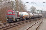 ATLU 273 106-5 in Diensten von Independent Rail Partner in Rumeln 27.1.2026