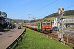CFL 2009 und 2010 erreichen in Kürze aus Diekirch kommend den Bahnhof Ettelbruck zur Fahrt nach Luxembourg Ville.