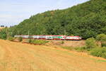 Luxemburg
Lok 4003 zieht einem Personenzug RE 462 Troisvierges - Luxembourg - Rodange, bei Sassen
9/8/2026