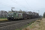 Mit einem BlackBoxx-Containerzug am Haken rollte 188 068 der CFL Cargo am 10.04.26 durch J�trichau Richtung Magdeburg.