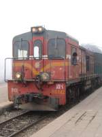 Diesellok BB242 der FCE ( Fianarantsoa - Cote Est Railway) Madagaskar.