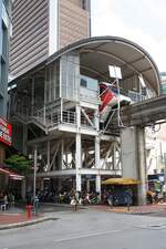 rapidKL Monorail Stesen KL Sentral (MR1) am 13.Dezember 2023.