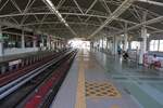 LRT-Stesen Sungai Besi (SP16) am 13.Dezember 2023.