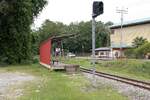 Einer der Haltepunkte einfacher Bauart und ohne Stationsschild welche in keinem Fahrplan aufscheinen ist der Haltepunkt St.
