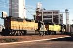 5529 und 5090 der Chicago North Western System) in Rapid City (State of South Dakota) am 17-08-93.