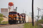 4727 + 4765 + 4743 Kansas City Southern Railway de Mexico in Saltillo Mexiko am 12.09.2012.