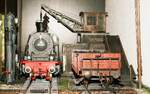 Diorama Spur 1 M�rklin Lok BR 78 355 in der Lokbehandlungsanlage PW