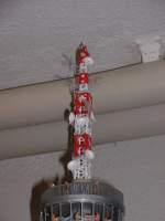 Antennenmast des Fernsehturmes (Faller 969).