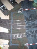 Seilzugkanle fr den Bahnbergang.