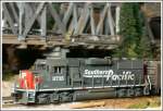 EMD GP60 9735 Southern Pacific im Anschlussgleis der Monarch Mine.