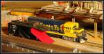 U25 B-PH SWanta Fe 6603 und Canadian Pacific Snowplow 401016. (01.02.2014)