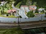 Stadthuser am Bahnhof Triberg, Schwarzwald-Modellbahn, 3.10.11 