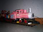 Ich habe fr einen Santa's Toy Shop Wagen eine Lokomotive gebaut.