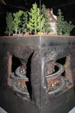 Bergwerksanlage (Vorderseite) auf der Internationale Modellbahnausstellung der IGM Kaarst, 23.02.2013