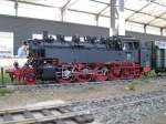 Anllich einer Tagung der ARGE Spur 0, fand in Wismar eine Modellbahn-Ausstellung statt. Hier habe ich die Dampflokomotive BR 86 217 der  DB  in Spur 0 abgelichtet. Wismar 03.06.2011
