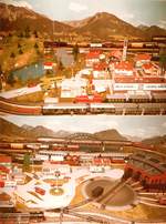 Von Mitte der 1970er-Jahre bis Anfang der 1980er-Jahre wurde bei meinen Eltern jeweils im Dezember das Kinderzimmer umgeräumt und eine Modellbahnanlage aufgebaut.