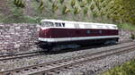 Die Deutsche Reichsbahn zu Gast in Harrstadt,  BR 118 131-2  mit GFK Kanzel    Modell Piko 52520 digital