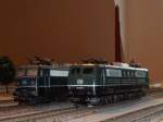 H0 Lokparade von zwei DB Klassiker:die blaue Roco 110 293 und die 151 002 von Lima.