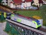 TRIX 22085, Modell der RE 485 005-3 von BLS Cargo, ein preiswertes Hobbymodell fr ca.