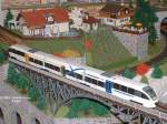 Auch auf der Modellbahn sind die  Privaten  im kommen, InterConnex 0003-T1/M1/M2 (BR 643 Talent) von BRAWA, Modell-Nr.